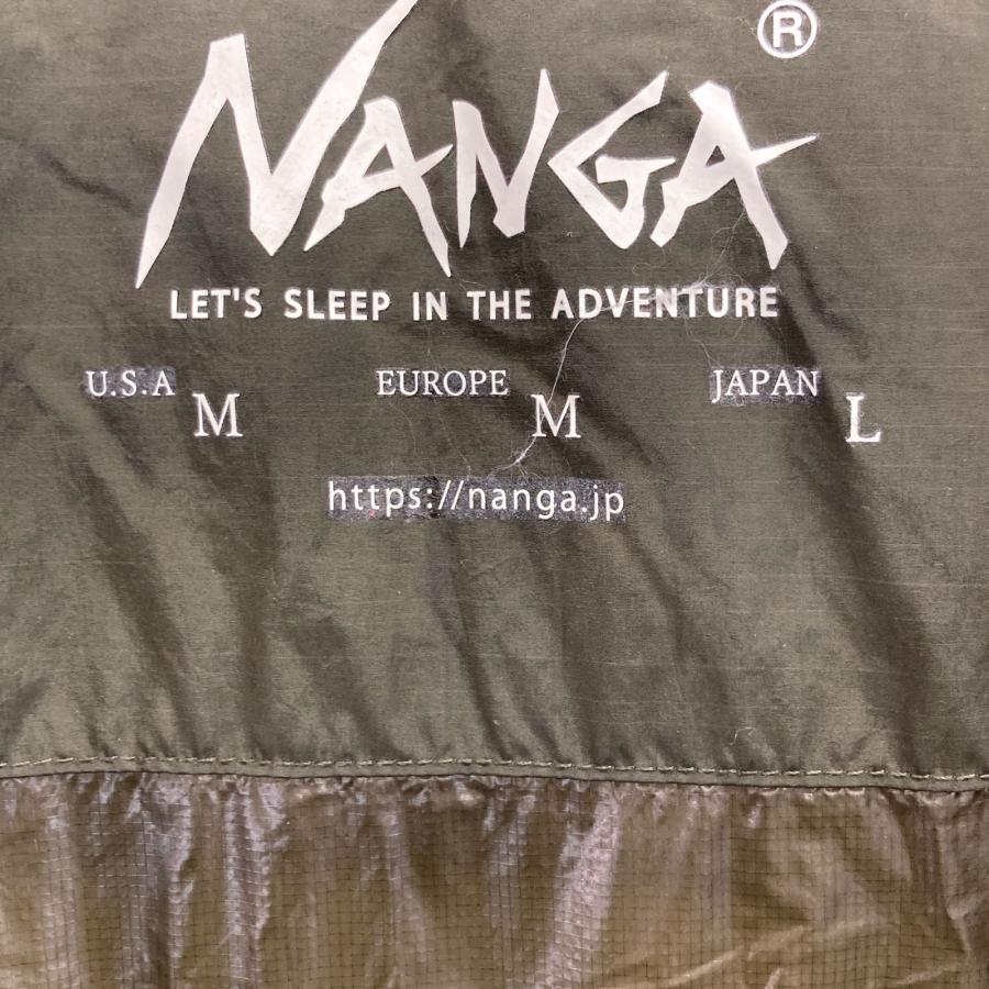 NANGA ナンガ 23A68 カーキ マゼノリッジ ダウンジャケット L