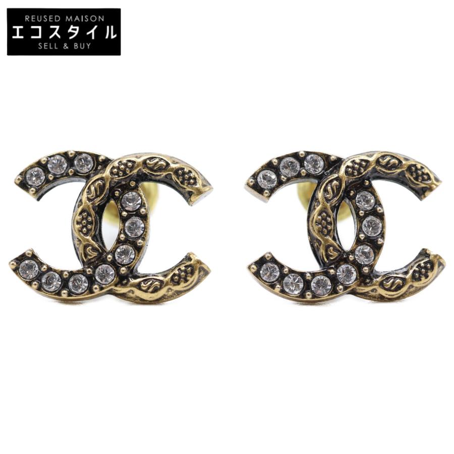美品 CHANEL シャネル I24A ABD767B17147 NZ520 メタルxライン 