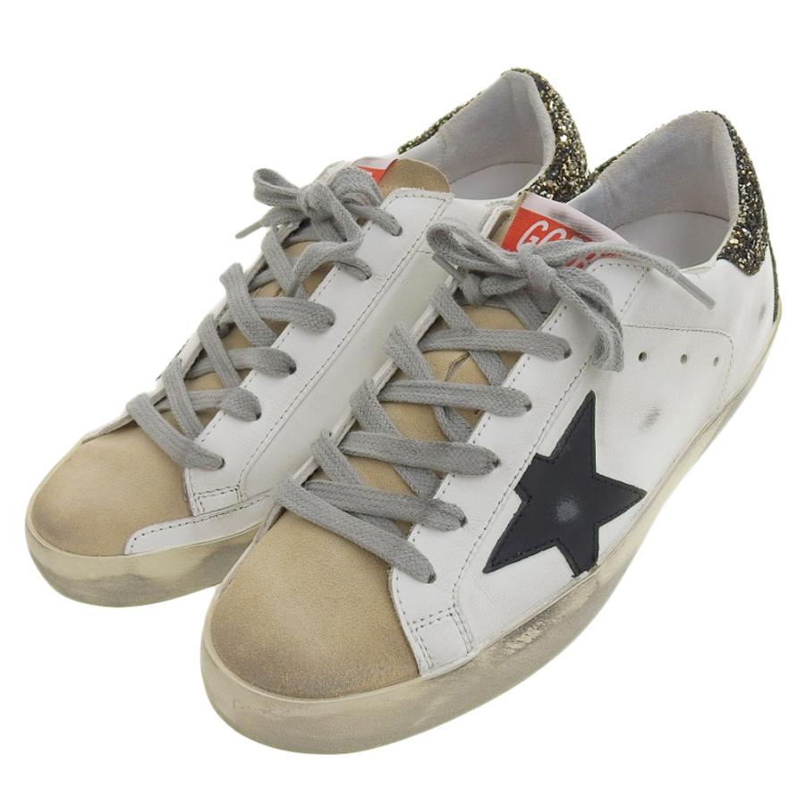 GOLDEN GOOSE 美品 ゴールデングース ダメージ加工 SUPER STAR CLASSIC  
