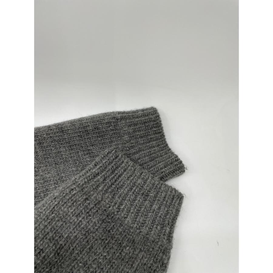 AURALEE グレー ニットセーター SUPER MILLED KNIT AURALEE SUPER