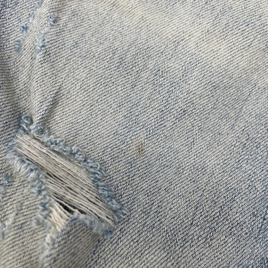 AMIRI アミリ インディゴ ダメージ加工 バンダナジーンズ AMIRI アミリ インディゴ ダメージ加工 バンダナジーンズ