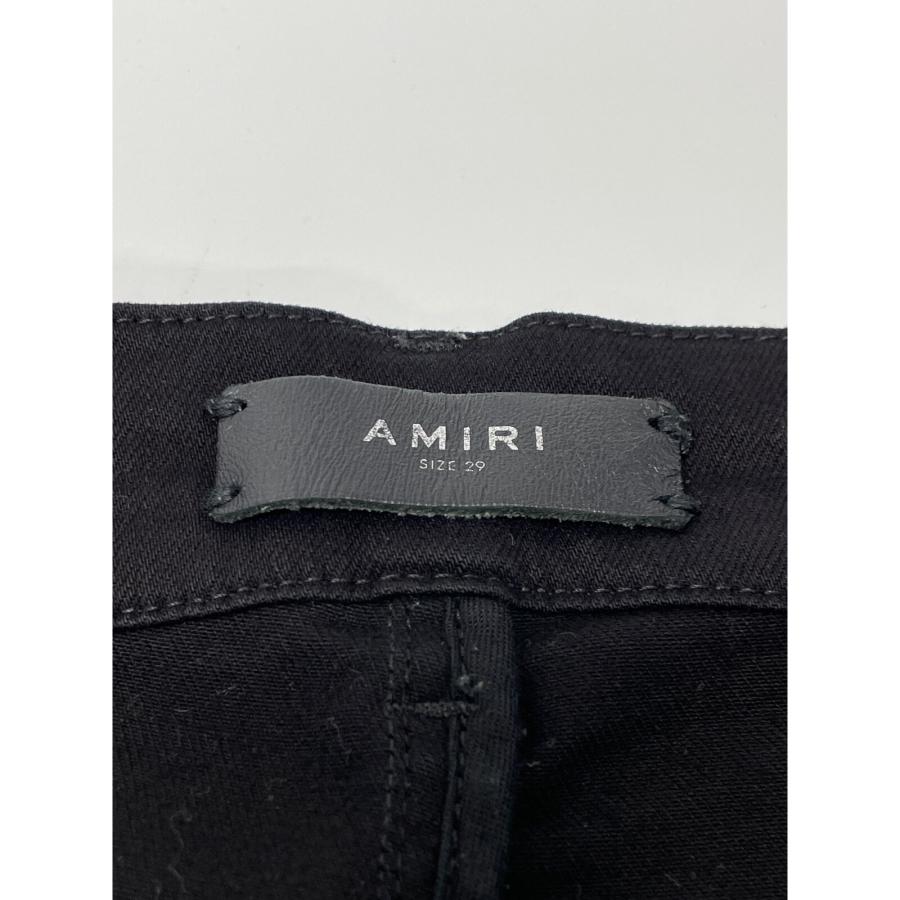 AMIRI アミリ ブラック クリスタル デストロイ スキニーパンツ AMIRI アミリ ブラック クリスタル デストロイ スキニーパンツ