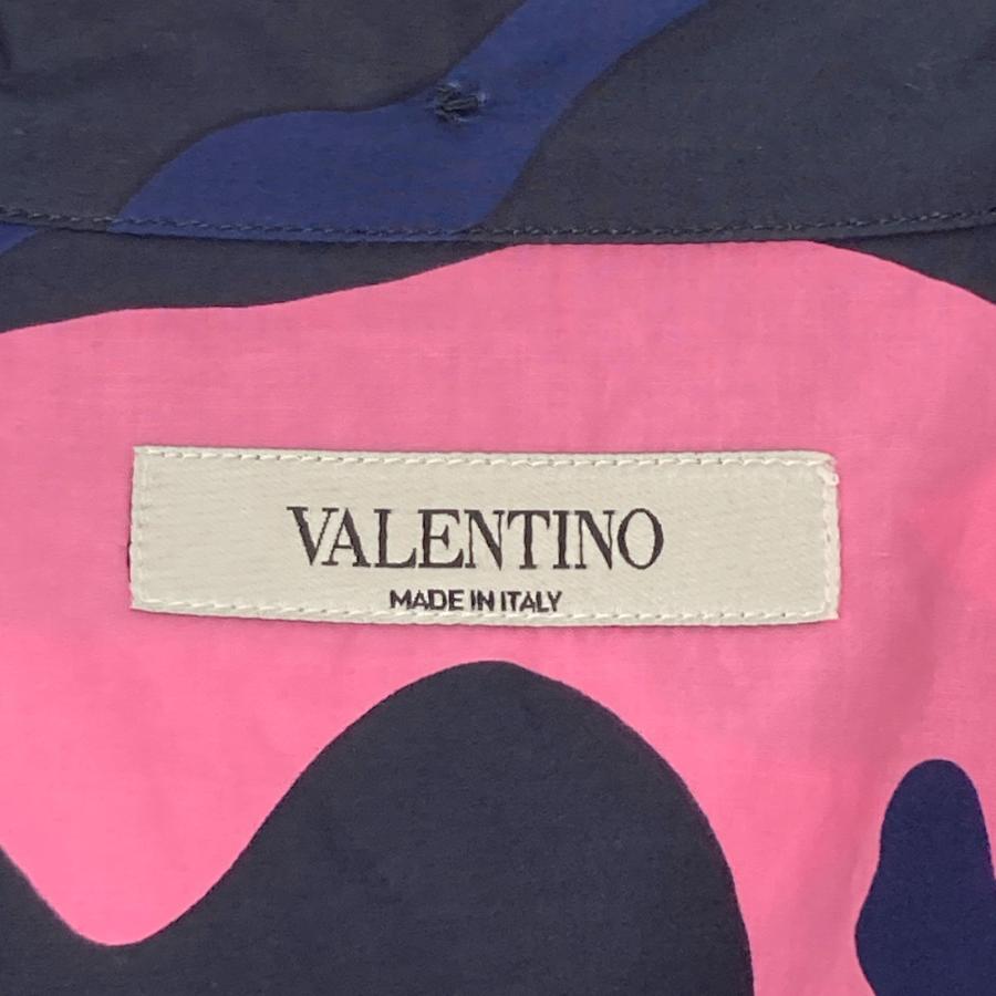 VALENTINO ヴァレンティノ 19年 TV3AA7695U9 ピンクxネイビー カモフラ  