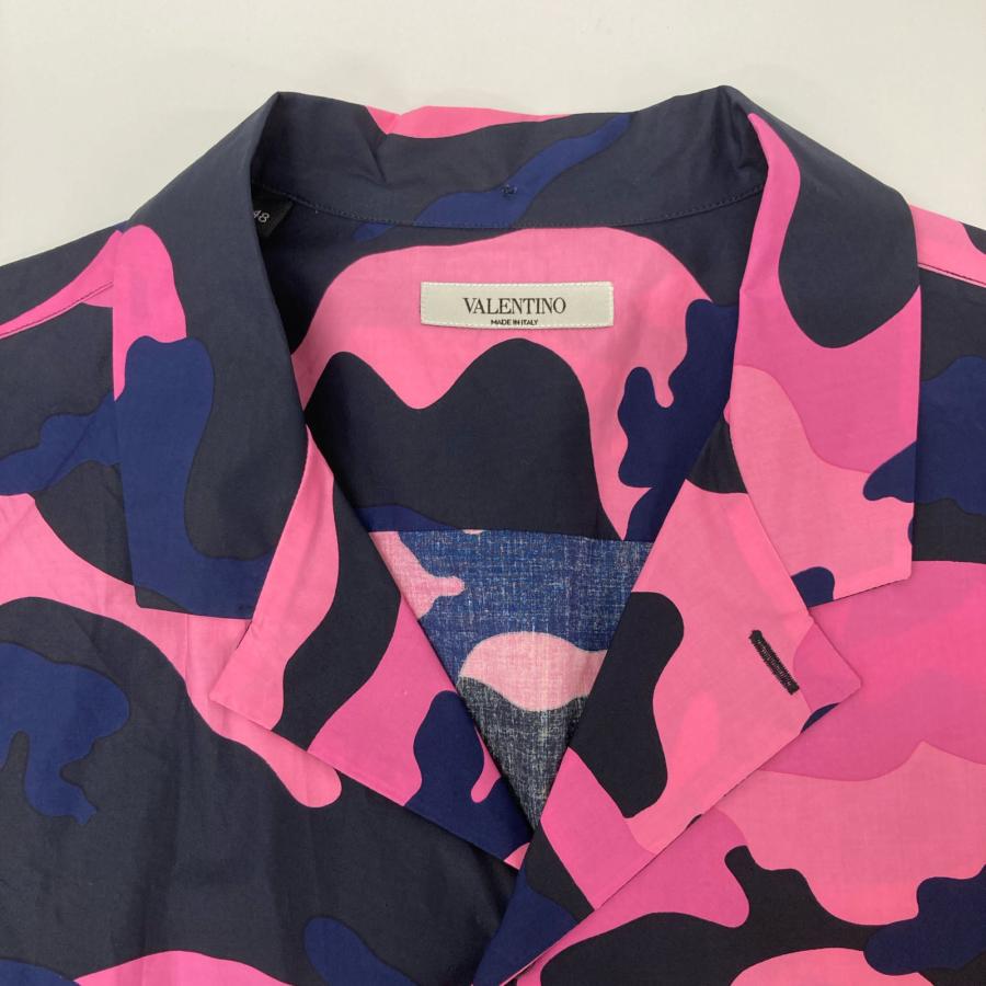 VALENTINO ヴァレンティノ 19年 TV3AA7695U9 ピンクxネイビー カモフラ  