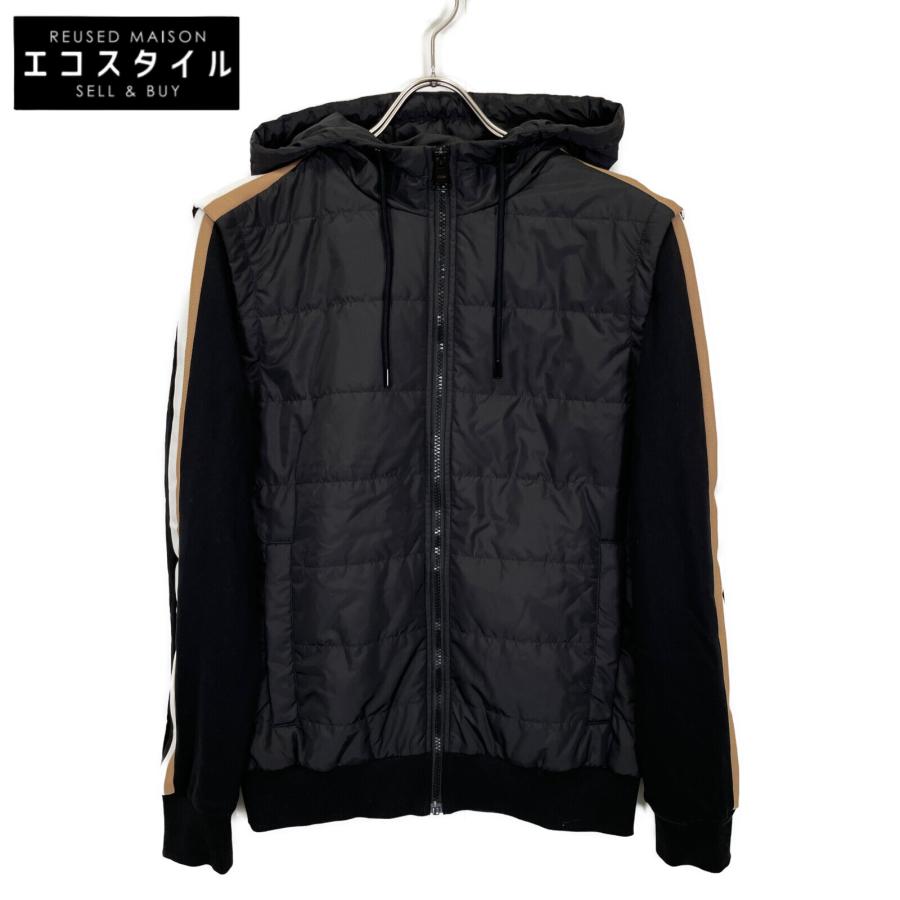 ヒューゴボス 10242350 ﾌﾞﾗｯｸxﾍﾞｰｼｭﾗｲﾝ ｼﾞｬｹｯﾄ S HUGO BOSS ヒューゴボス 10242350 ブラックxベーシュライン ジャケット