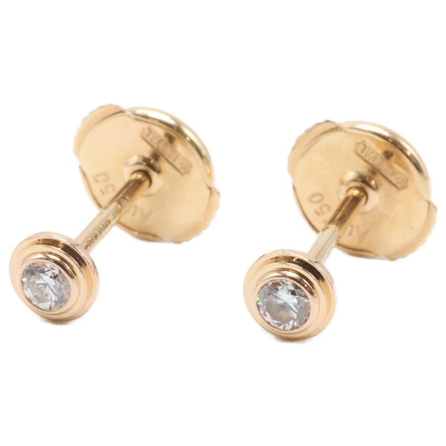 Cartierカルティエ ピアス XS ディアマンレジェ　イエローゴールド すぐ届く!【カルティエ】ディアマンレジェ イヤリング XS 18K 金