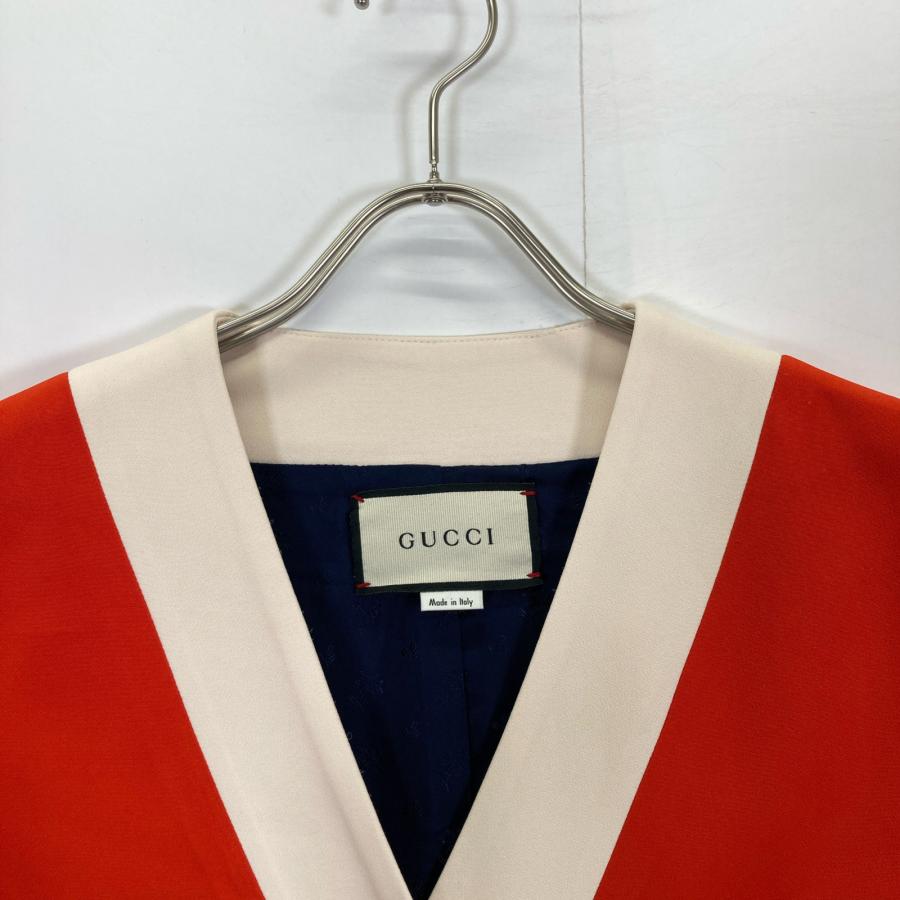GUCCI グッチ 20SS 596871 ZKR01 オレンジ ヴィスコース ノー GUCCI グッチ 20SS 596871 ZKR01 オレンジ ヴィスコース ノー