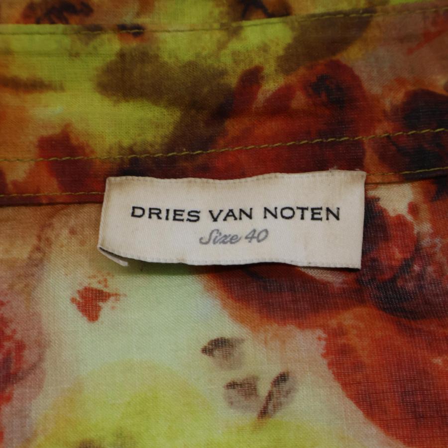 DRIES VAN NOTEN ドリスヴァンノッテン 総柄 長袖シャツ シャツ