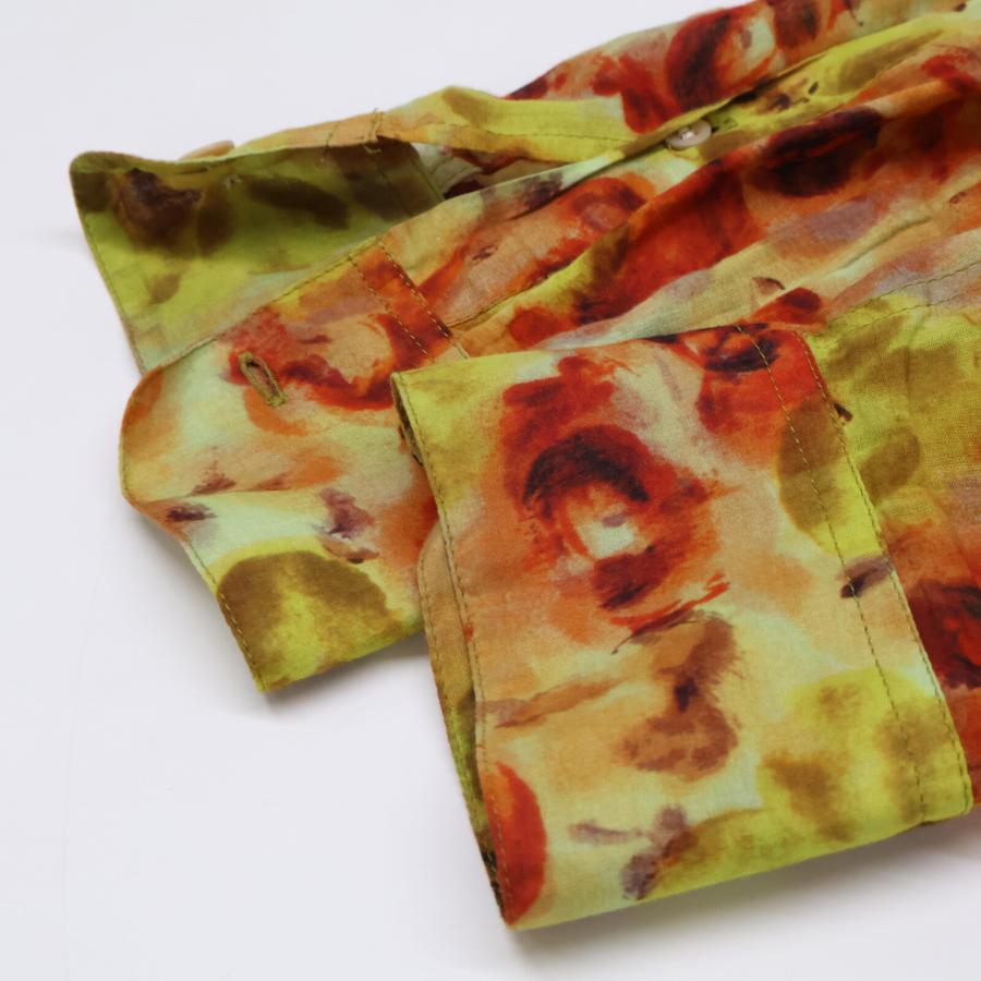 DRIES VAN NOTEN ドリスヴァンノッテン 総柄 長袖シャツ シャツ