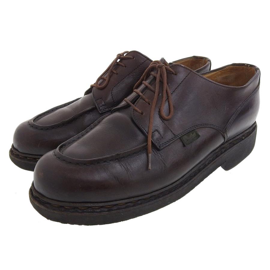 Paraboot パラブーツ シャンボード カフェ Uチップ レザー シューズ 