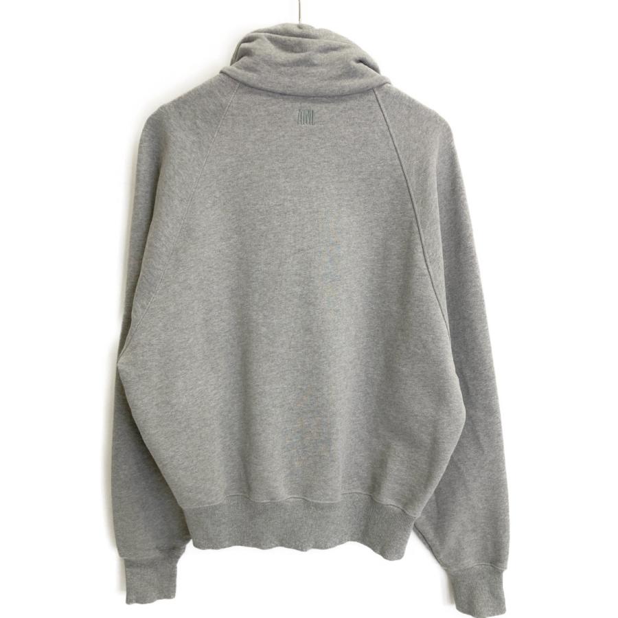 AMI PARIS アミパリス USW502.747 グレー ハーフジップ AMI PARIS アミパリス USW502.747 グレー ハーフジップ