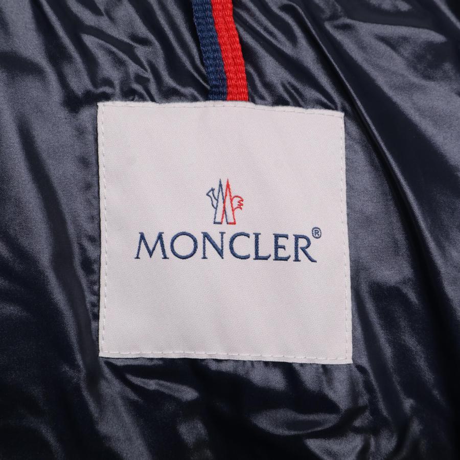 MONCLER 美品/国内正規 モンクレール MAY ベロア フード付ダウン 