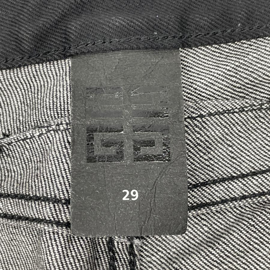GIVENCHY ジバンシィ 9F37402380 ブラック デニムパンツ 29 GIVENCHY ジバンシィ 9F37402380 ブラック デニムパンツ 29