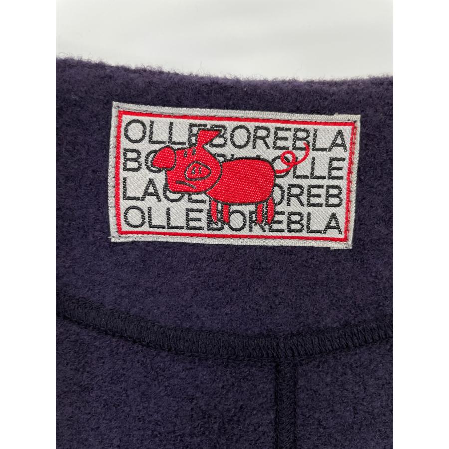 OLLEBOREBLA アルベロベロ パープル 豚さん 動物刺繍 ビジュー ノー