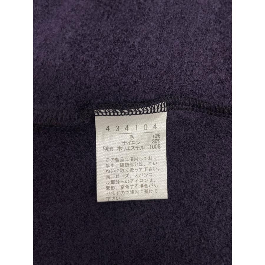 OLLEBOREBLA アルベロベロ パープル 豚さん 動物刺繍 ビジュー ノー