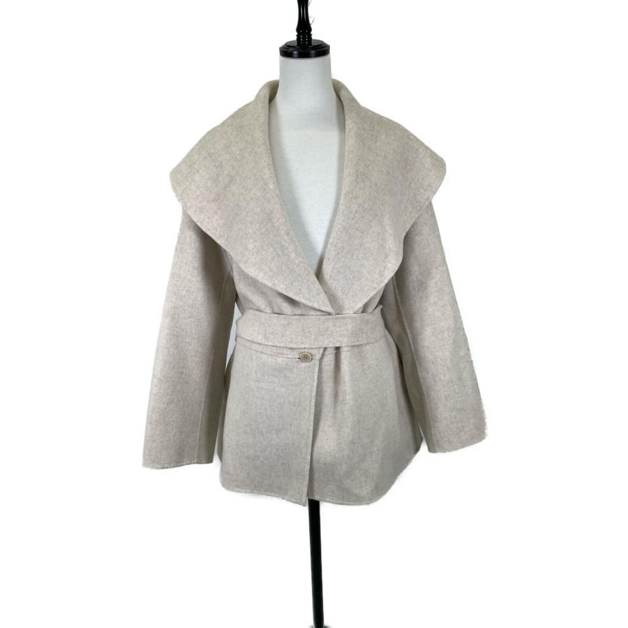 【plage】ハミルトン DRAPE MIDDLE コート38 アイボリー ハミルトンDRAPE MIDDLE コート 36 plage プラージュ - メルカリ