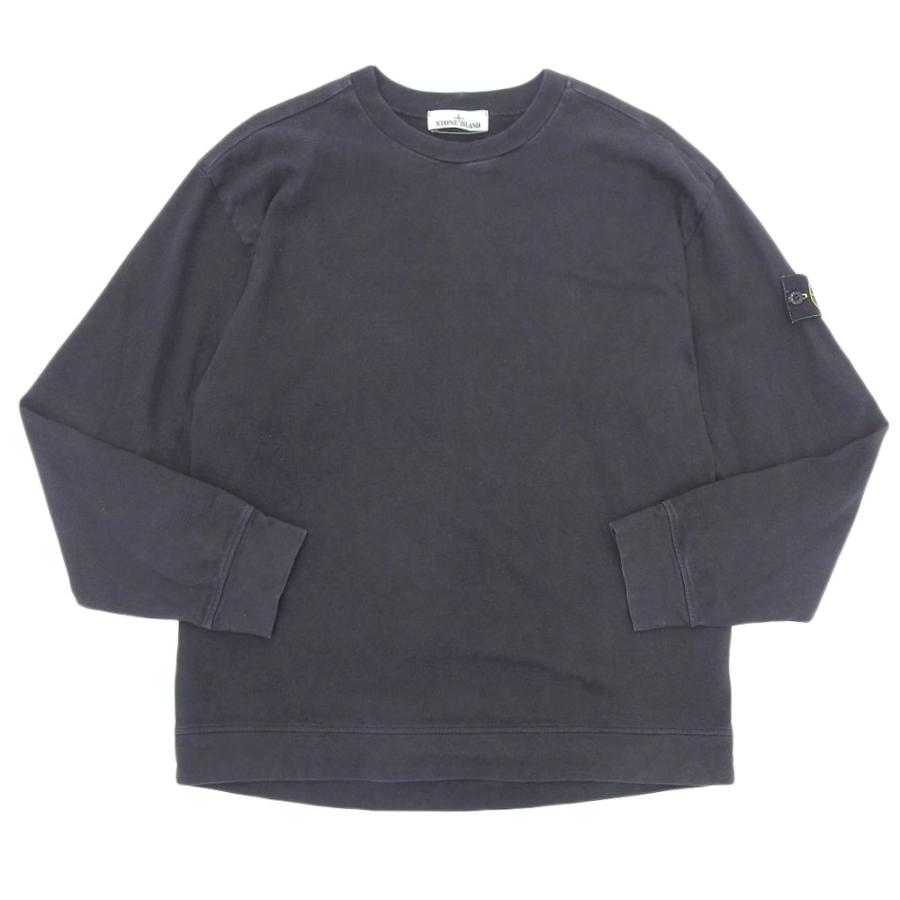 ストーンアイランド　ブラック　ロンT Lサイズ　771563750 長袖Tシャツ STONE ISLAND ストーンアイランド クルーネック カットソー トップス