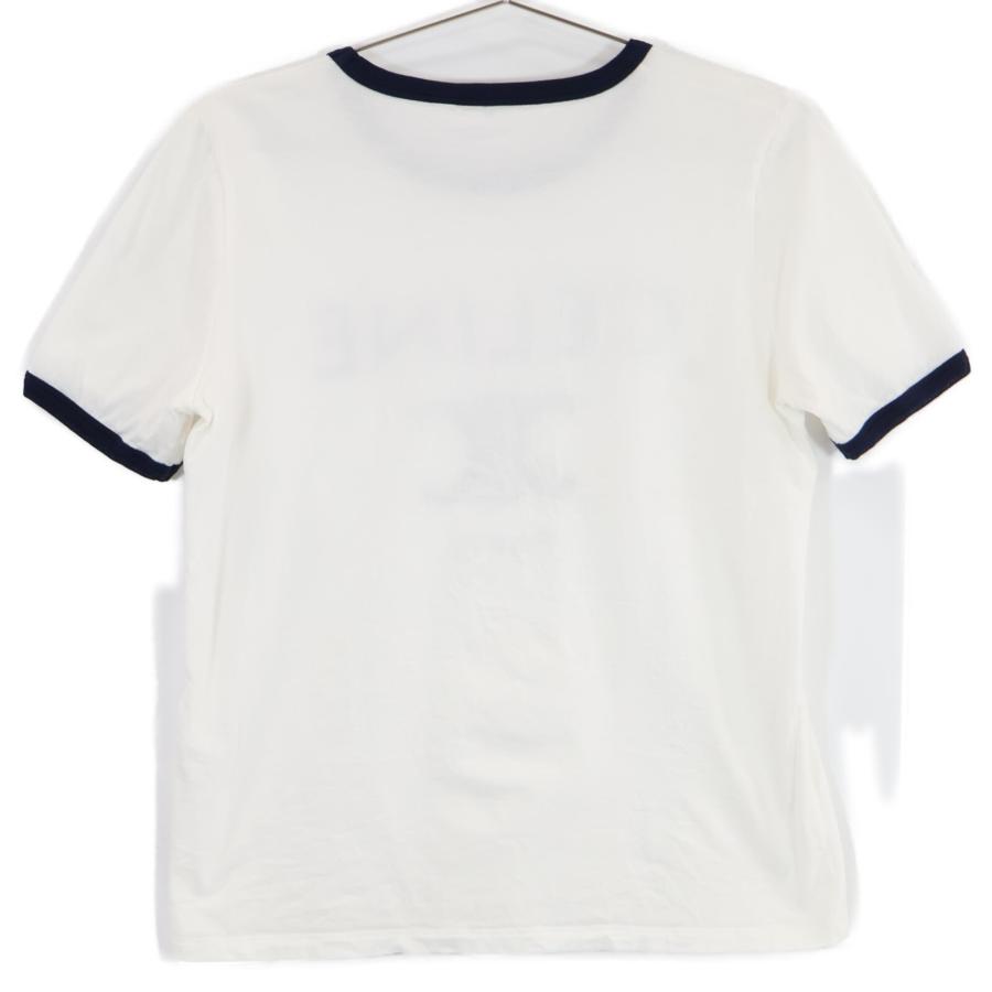 CELINE（セリーヌ） 2X872671Q ホワイト トリオンフ プリント 半袖