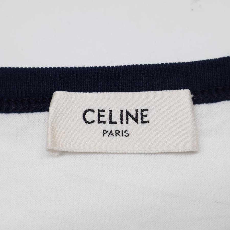 CELINE（セリーヌ） 2X872671Q ホワイト トリオンフ プリント 半袖