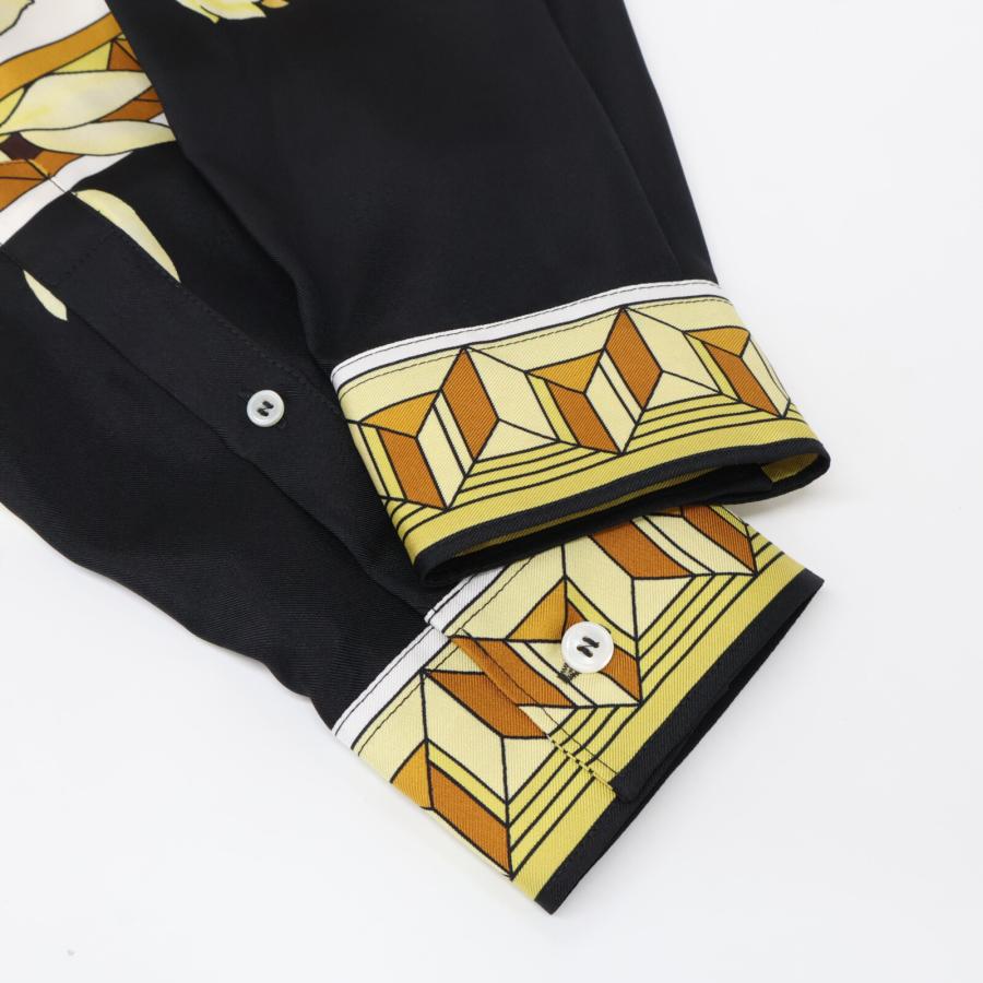Versace ヴェルサーチ 1008274 1A05910 22年 バロック柄 シルク ロング