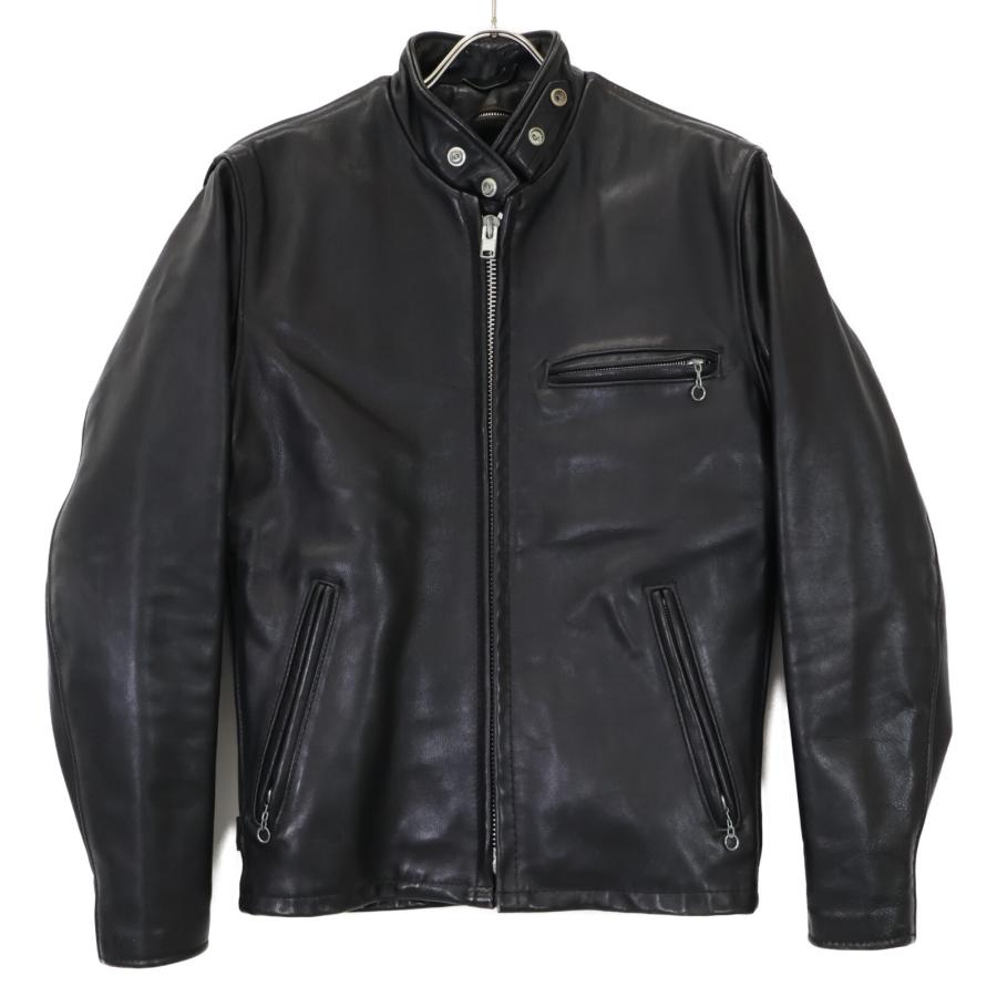 Schott N.Y.C SCHOTT ショット ブラック 641 ボアライナー付き 