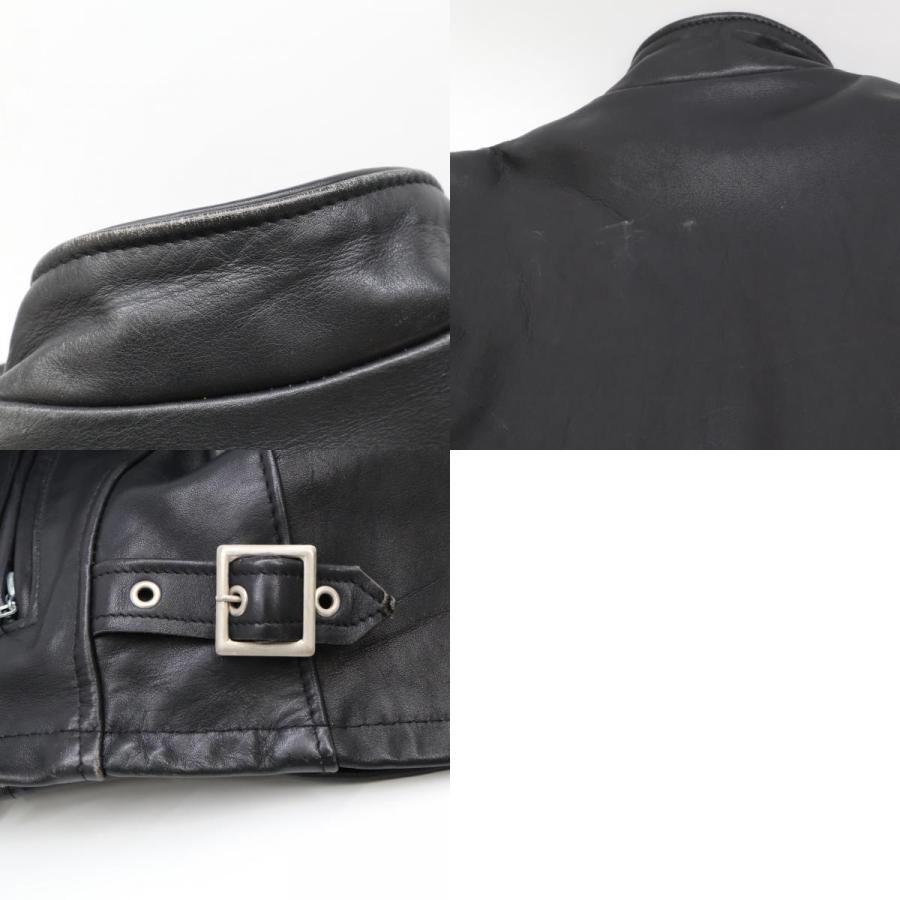 Schott N.Y.C SCHOTT ショット ブラック 641 ボアライナー付き 