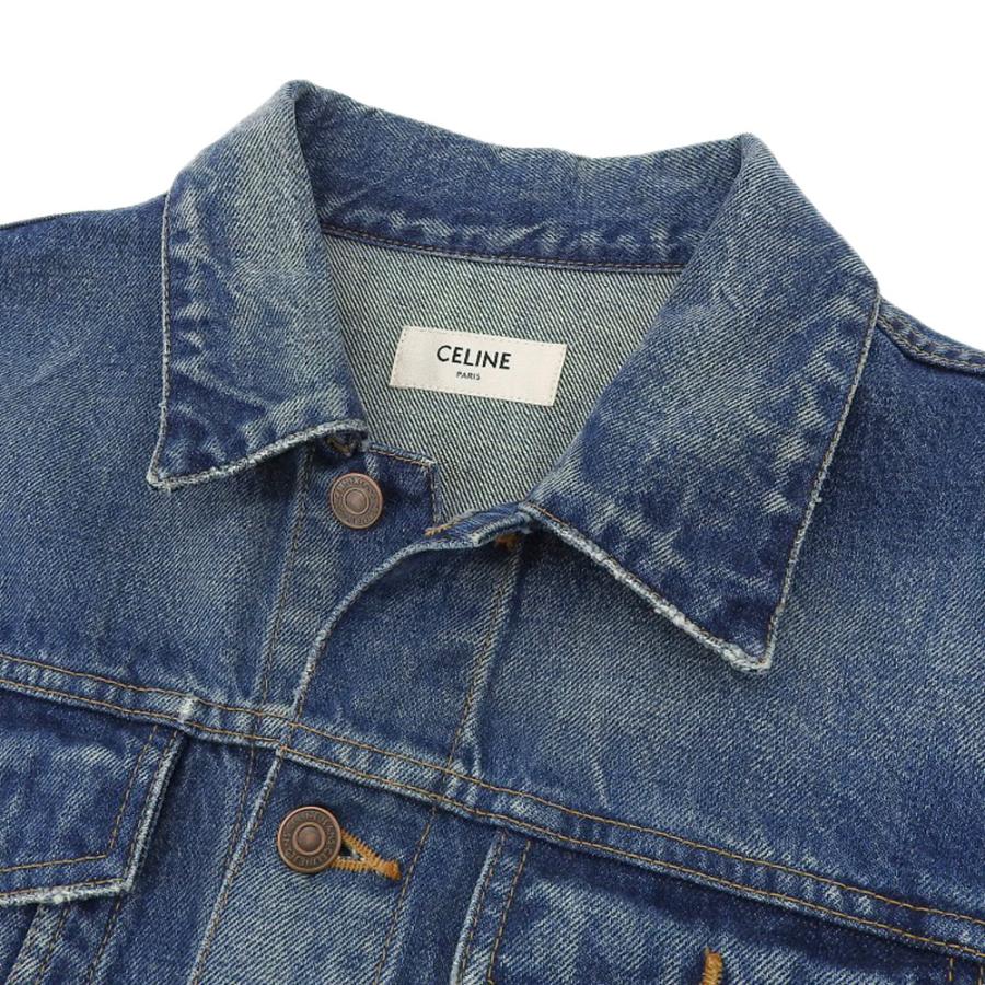 【希少・完売品】CELINE インディゴデニムジャケット CELINE（セリーヌ） 3rdタイプ デニムジャケット メンズ インディゴ