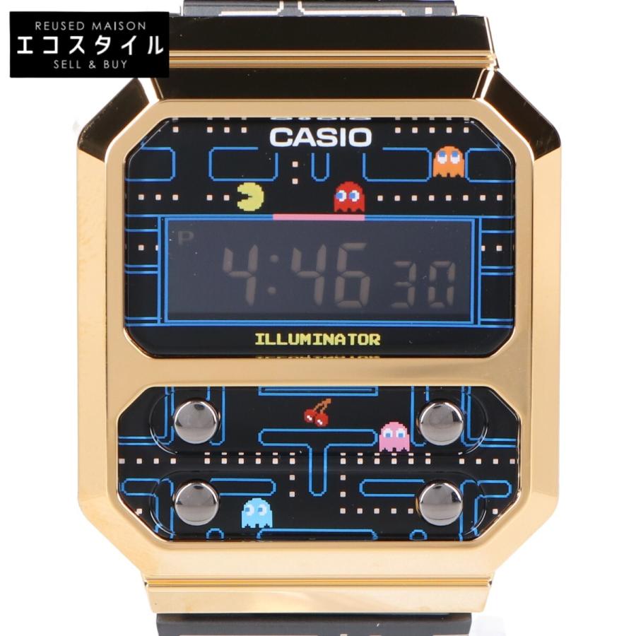CASIO 新品同様/ カシオ A100WEPC-1BJR パックマンコラボ CASIO 新品同様/ カシオ A100WEPC-1BJR パックマンコラボ