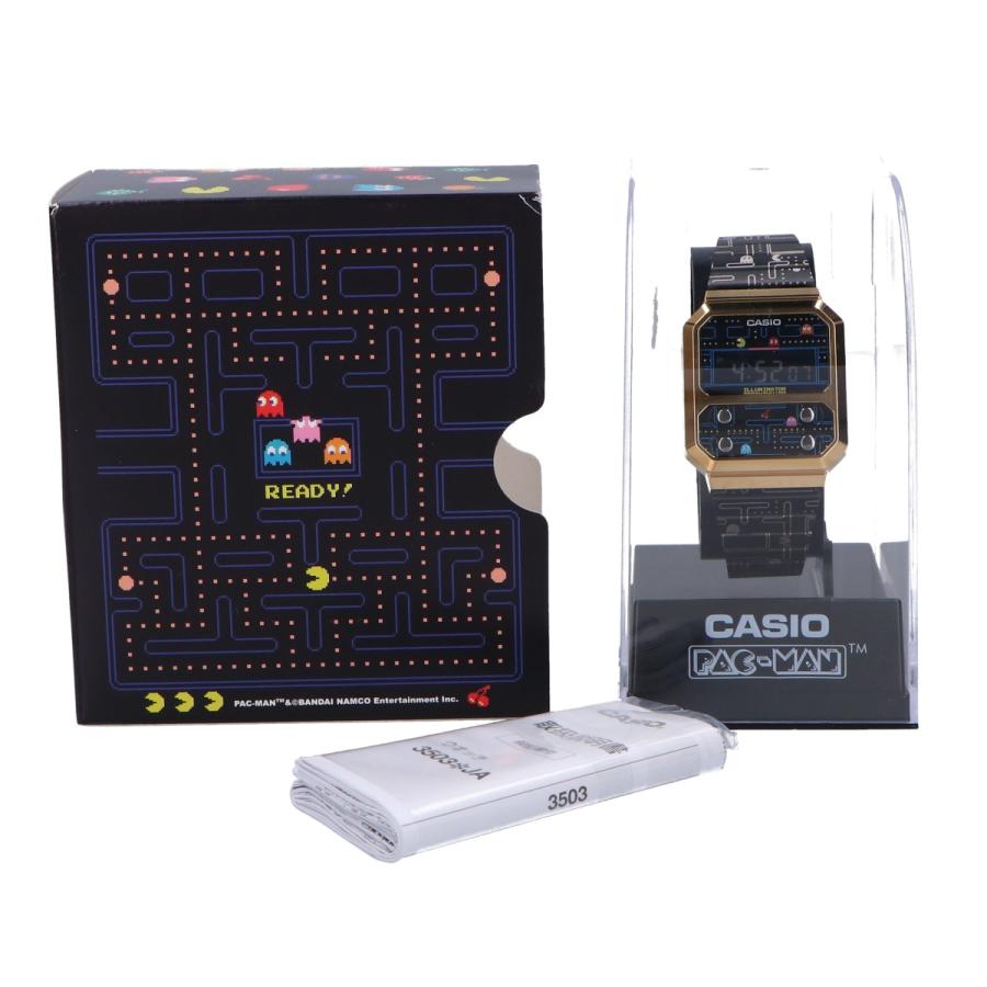 CASIO 新品同様/ カシオ A100WEPC-1BJR パックマンコラボ CASIO 新品同様/ カシオ A100WEPC-1BJR パックマンコラボ
