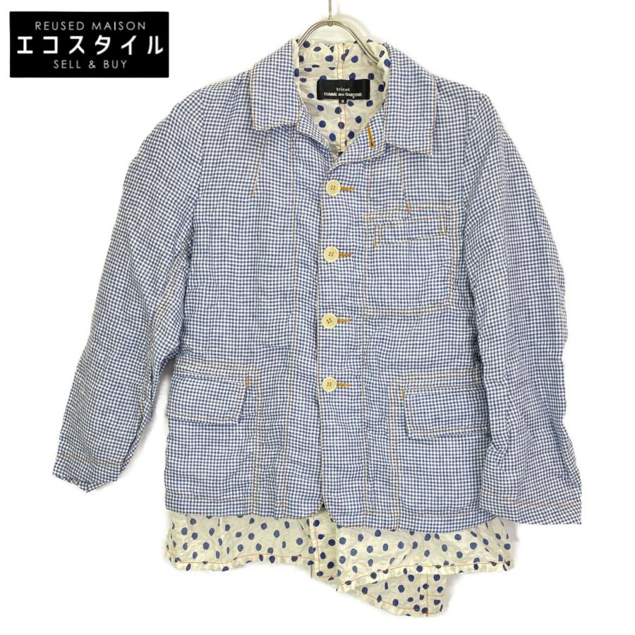 tricotCOMMEdesGARCONS トリココムデギャルソン TG-J021 ブルー tricotCOMMEdesGARCONS トリココムデギャルソン TG-J021 ブルー