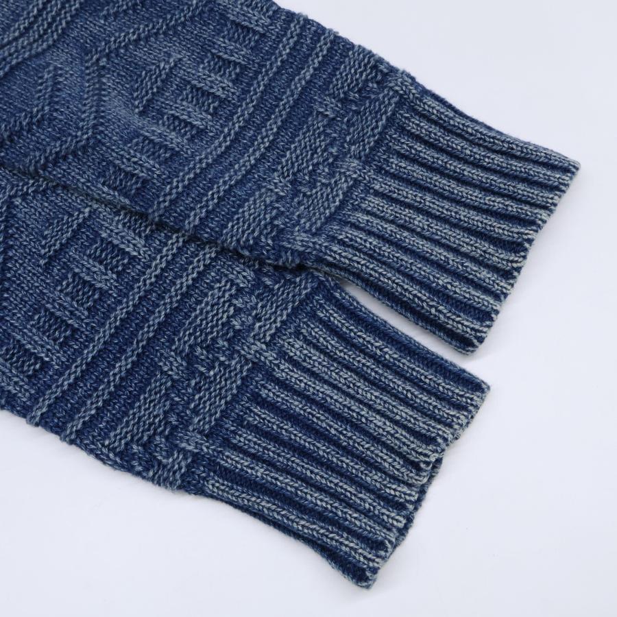 Ron Herman ロンハーマン インディゴ コンチョ釦 カーディガン