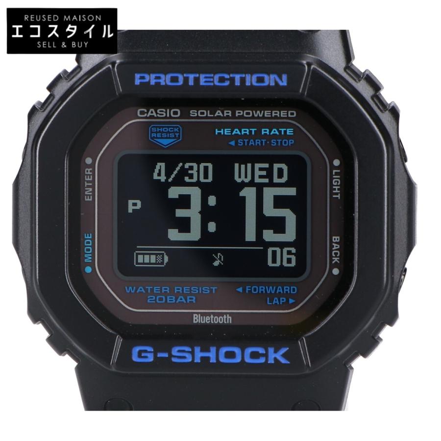 CASIO（カシオ） 美品/ DWH-5600-1A2JR G-SQUAD USB/ソーラー充電 