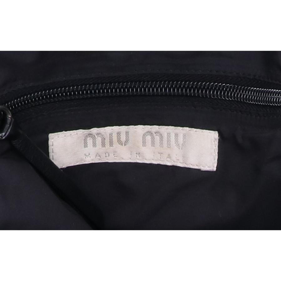 miu MIUMIU ミュウミュウ 90s オールレザー ボディバッグ miu MIUMIU ミュウミュウ 90s オールレザー ボディバッグ