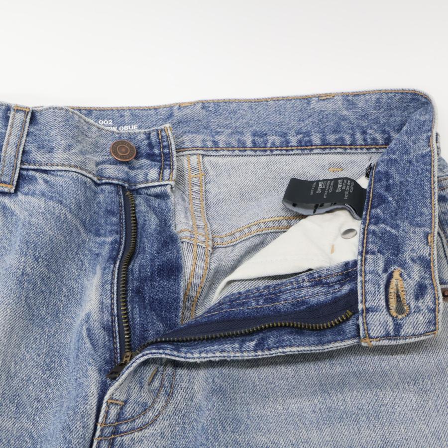 CELINE セリーヌ W FL 002 N423 ブルー フレアデニムパンツ インディゴ  