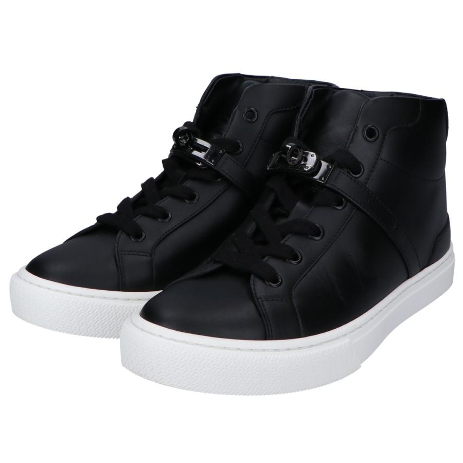 新品未使用HERMES ブラック スニーカー