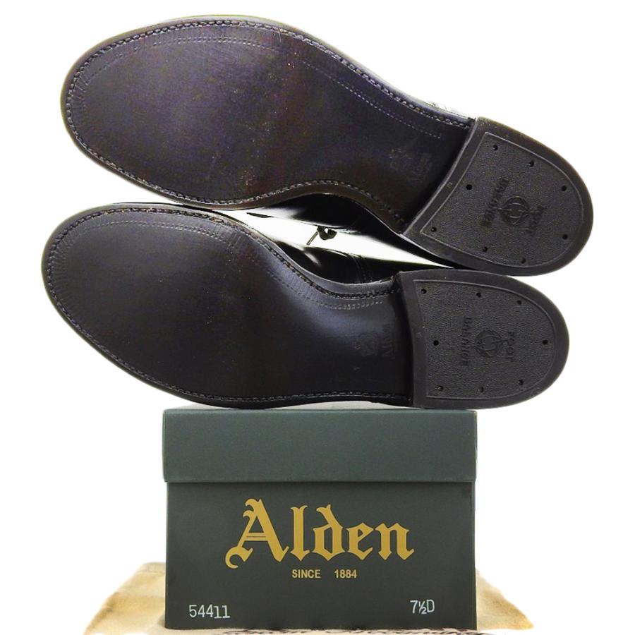 ALDEN（オールデン） 新品同様 モディファイド カーフ Vチップシューズ