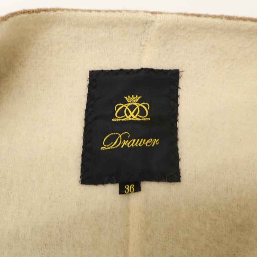 DRAWER（ドゥロワー） 6525-234-0472 ダブルフェイスウールモヘヤノー