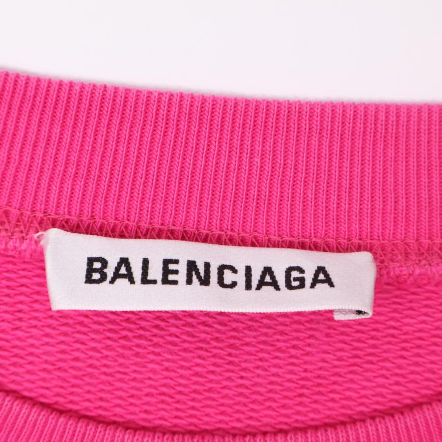 BALENCIAGA（バレンシアガ） 578132 ピンク バックロゴ スウェット