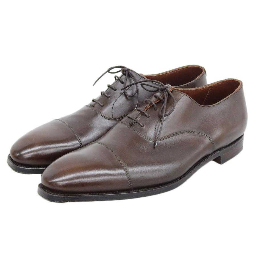 新品同様 Crockett＆Jones クロケット＆ジョーンズ スチールトゥ  