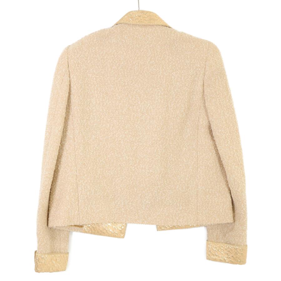 CHANEL 美品 シャネル 96年 P08514W02324 ココマークボタン ツイード  