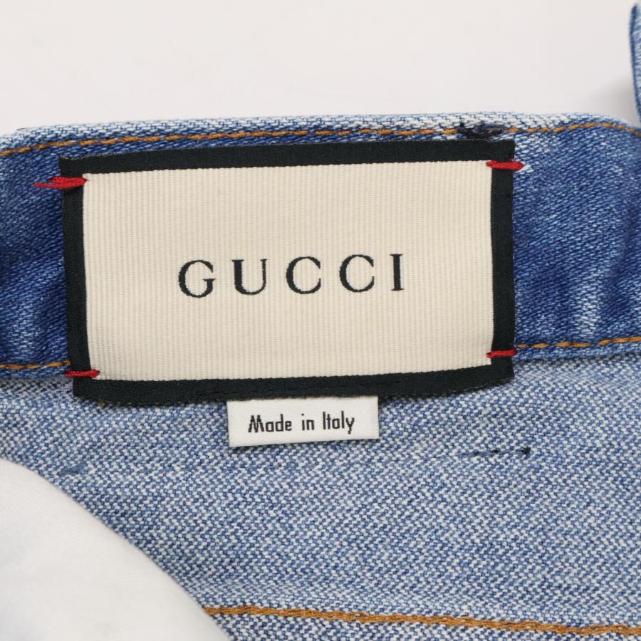 GUCCI（グッチ） 美品/国内正規 502779 パッチデザイン デニム