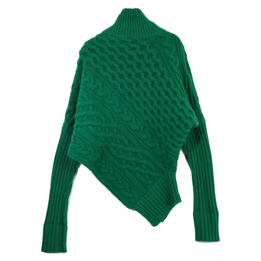 sacai（サカイ） 21-05672 ツイストケーブル ハイネック プルオーバー