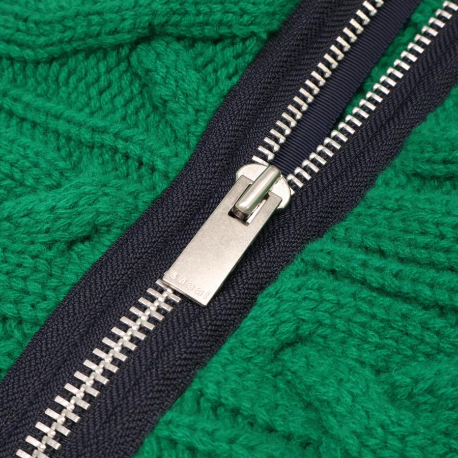 sacai（サカイ） 21-05672 ツイストケーブル ハイネック プルオーバー