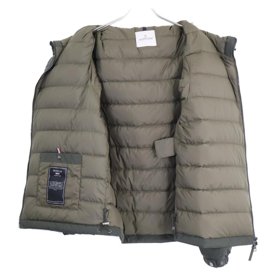 モンクレール　フーディ　ダウン MONCLER (モンクレール) フードロゴ フルジップ ダウンジャケット