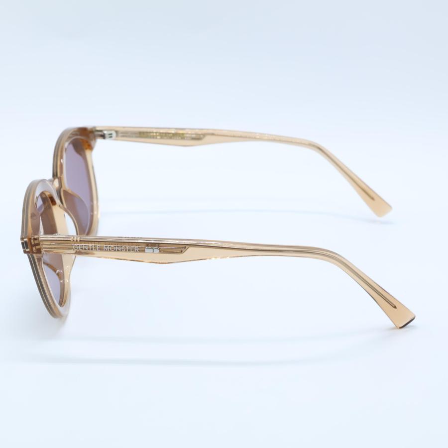 GENTLE MONSTER OBON ブラウンクリア サングラス 美品 GENTLE MONSTER ジェントルモンスター OBON BRC1 ラウンド