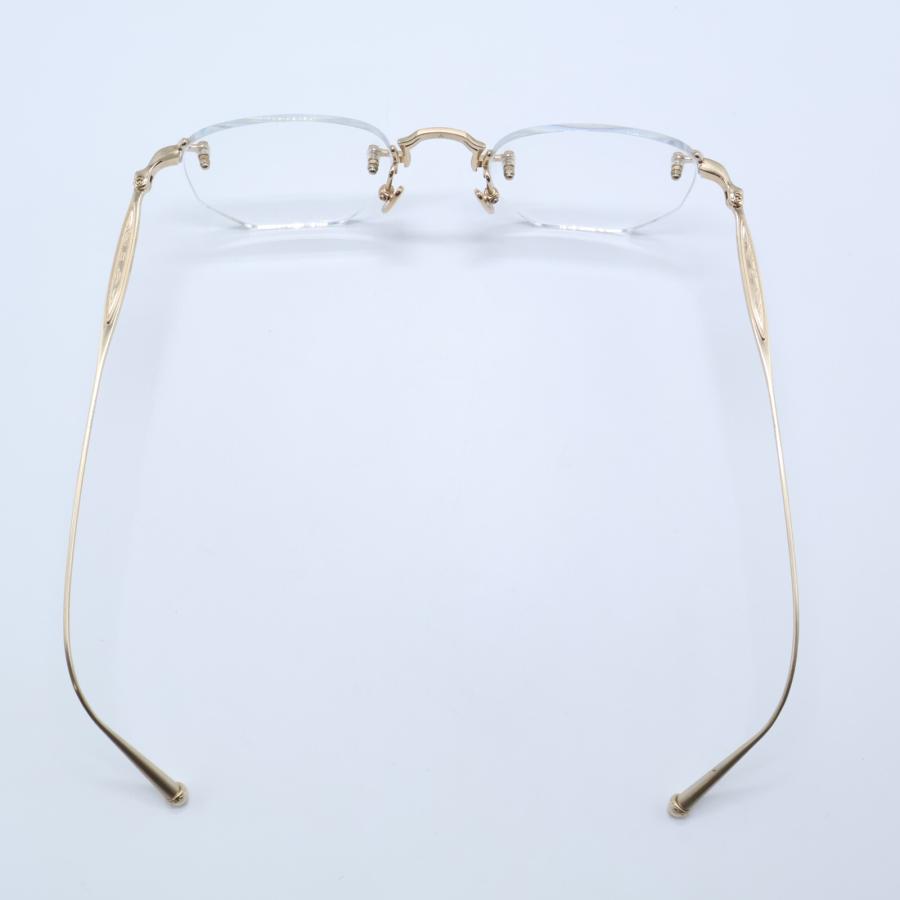 美品 MATSUDA マツダ M3104-A BG 度入りレンズ ヘキサゴン ツー