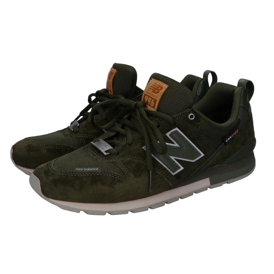 美品 ニューバランス スニーカー CM996ND カーキ 23.5センチ NEW