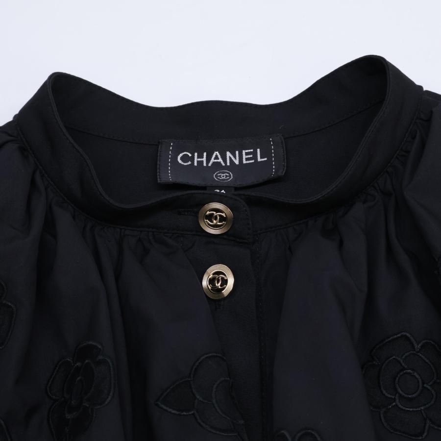 CHANEL（シャネル） 美品 国内正規 20P P63172V48585 カメリア刺繍
