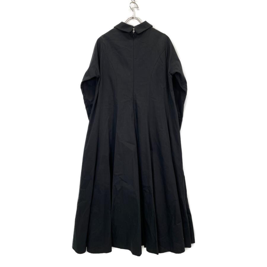 foufou フーフー ブラック ラウンドカラー フレアドレス 1 ワンピース  