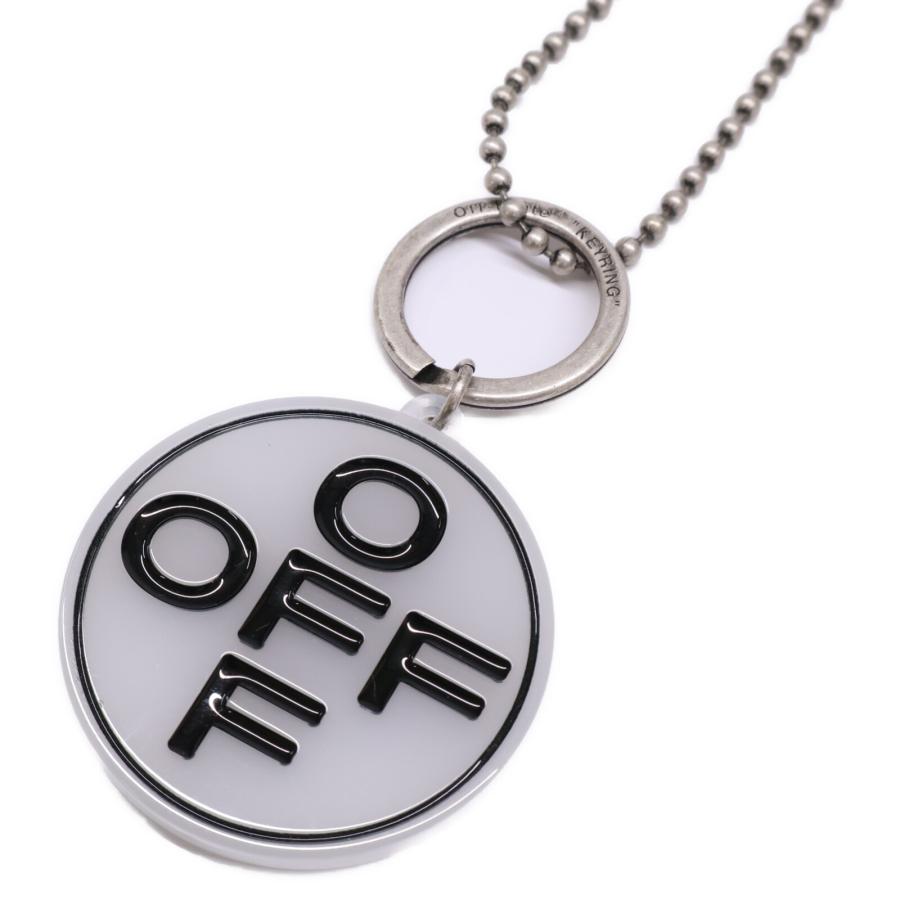 OFF-WHITE オフホワイト KEYRING ロング ボールチェーン ネックレス